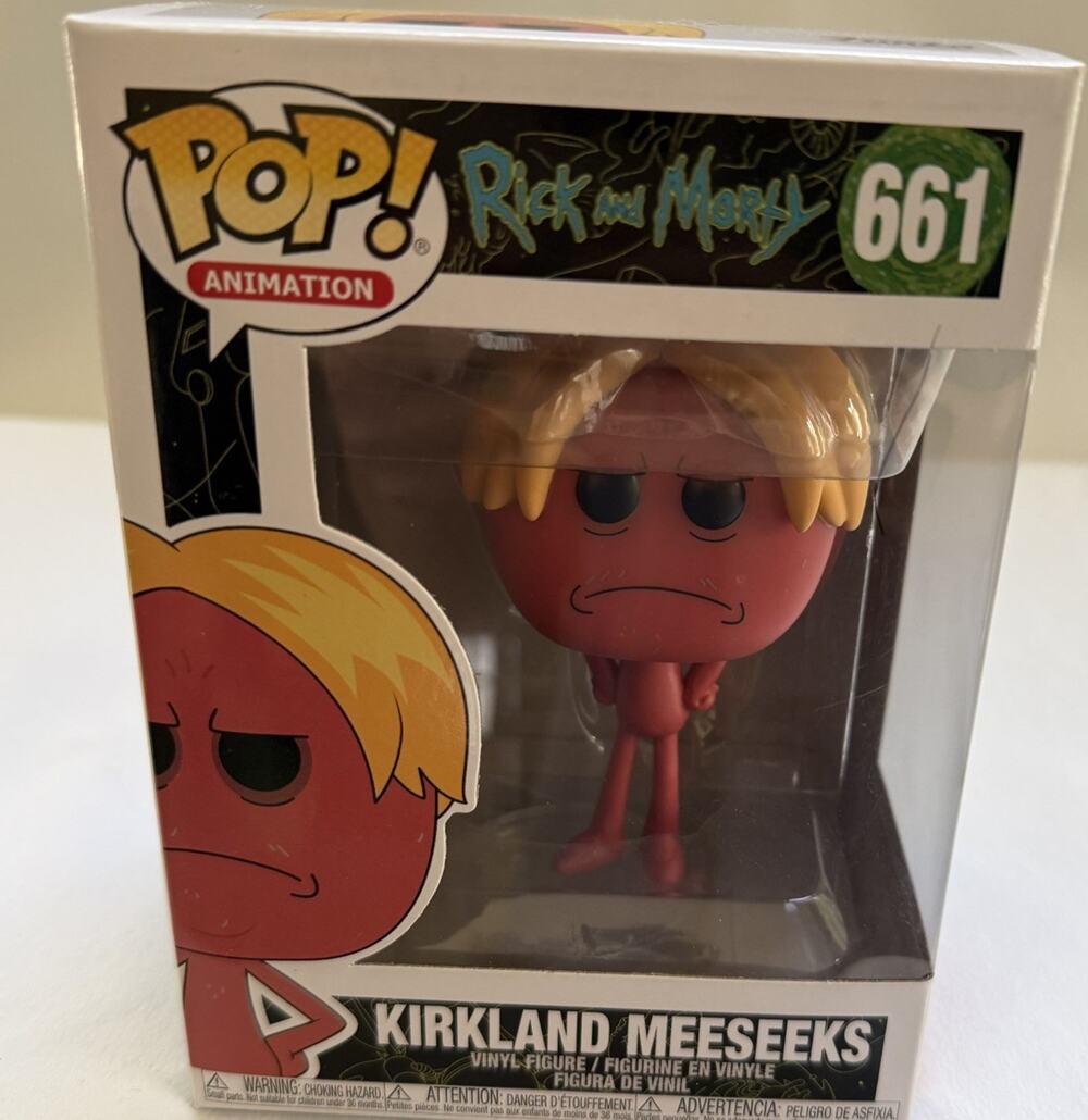 Kirkland Meeseeks #661 ~ Funko Pop Animation Rick and Morty NIB